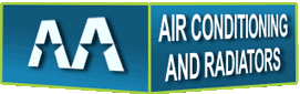 AA AIR CONDITIONING & RADIATORS Logo